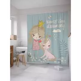 Шторка-занавеска для ванной JOYARTY