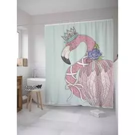 Шторка-занавеска для ванной JOYARTY