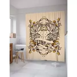 Шторка-занавеска для ванной JOYARTY