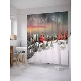 Шторка-занавеска для ванной JOYARTY