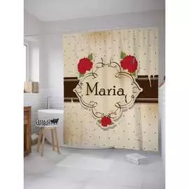 Шторка-занавеска для ванной JOYARTY