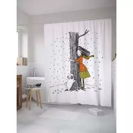 Шторка-занавеска для ванной JOYARTY