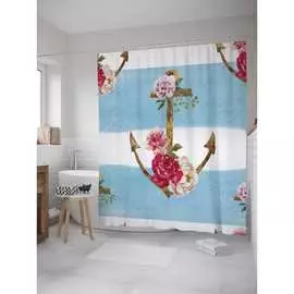 Шторка-занавеска для ванной JOYARTY