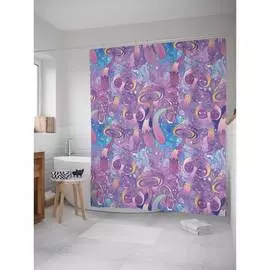 Шторка-занавеска для ванной JOYARTY