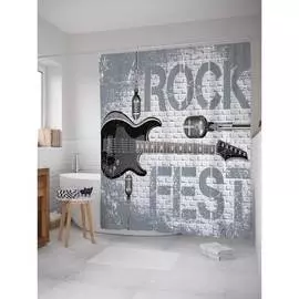 Шторка-занавеска для ванной JOYARTY