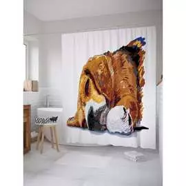 Шторка-занавеска для ванной JOYARTY