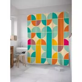 Шторка-занавеска для ванной JOYARTY