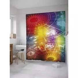 Шторка-занавеска для ванной JOYARTY