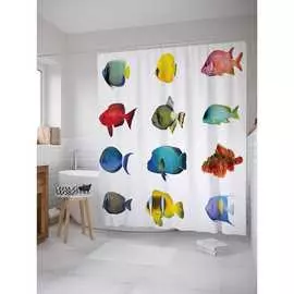 Шторка-занавеска для ванной JOYARTY