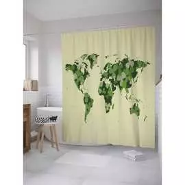 Шторка-занавеска для ванной JOYARTY