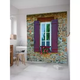 Шторка-занавеска для ванной JOYARTY