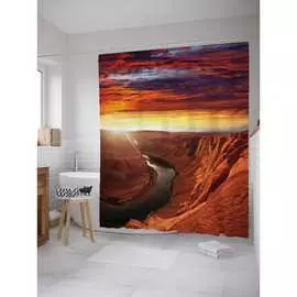 Шторка-занавеска для ванной JOYARTY