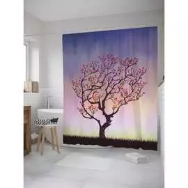 Шторка-занавеска для ванной JOYARTY