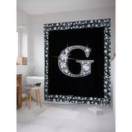 Шторка-занавеска для ванной JOYARTY