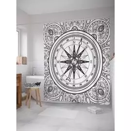 Шторка-занавеска для ванной JOYARTY