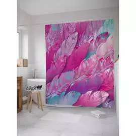 Шторка-занавеска для ванной JOYARTY