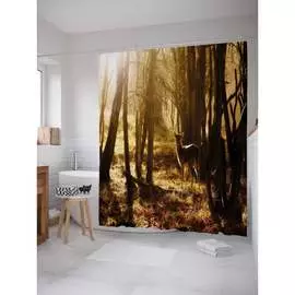 Шторка-занавеска для ванной JOYARTY