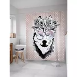 Шторка-занавеска для ванной JOYARTY