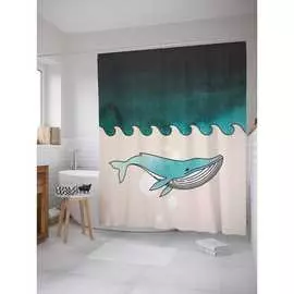 Шторка-занавеска для ванной JOYARTY