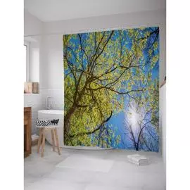 Шторка-занавеска для ванной JOYARTY