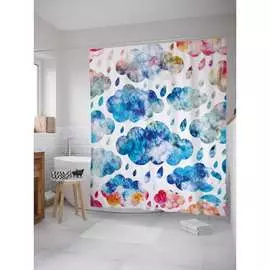 Шторка-занавеска для ванной JOYARTY