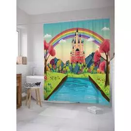 Шторка-занавеска для ванной JOYARTY