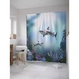 Шторка-занавеска для ванной JOYARTY