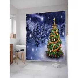 Шторка-занавеска для ванной JOYARTY