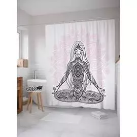 Шторка-занавеска для ванной JOYARTY