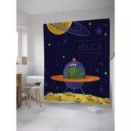 Шторка-занавеска для ванной JOYARTY