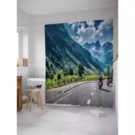 Шторка-занавеска для ванной JOYARTY