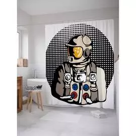 Шторка-занавеска для ванной JOYARTY