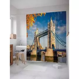 Шторка-занавеска для ванной JOYARTY