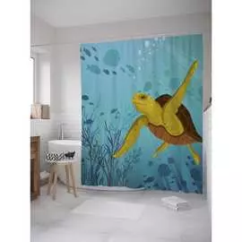 Шторка-занавеска для ванной JOYARTY