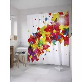 Шторка-занавеска для ванной JOYARTY