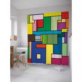 Шторка-занавеска для ванной JOYARTY