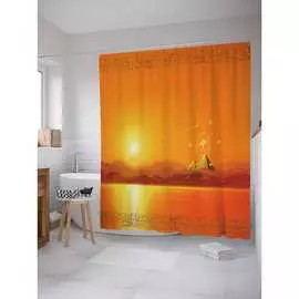 Шторка-занавеска для ванной JOYARTY