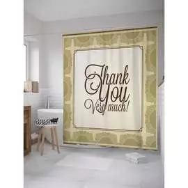 Шторка-занавеска для ванной JOYARTY