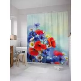 Шторка-занавеска для ванной JOYARTY