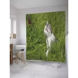 Шторка-занавеска для ванной JOYARTY