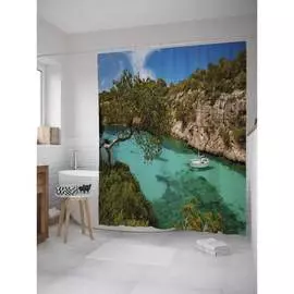 Шторка-занавеска для ванной JOYARTY