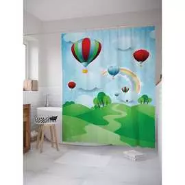 Шторка-занавеска для ванной JOYARTY