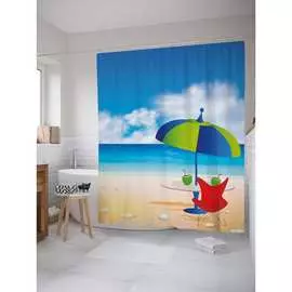 Шторка-занавеска для ванной JOYARTY