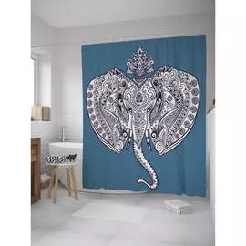 Шторка-занавеска для ванной JOYARTY