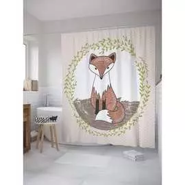 Шторка-занавеска для ванной JOYARTY