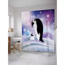 Шторка-занавеска для ванной JOYARTY