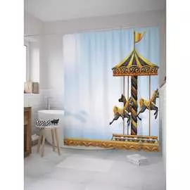 Шторка-занавеска для ванной JOYARTY