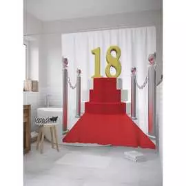 Шторка-занавеска для ванной JOYARTY