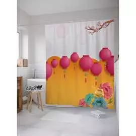 Шторка-занавеска для ванной JOYARTY