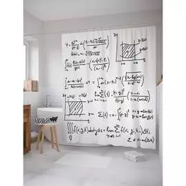 Шторка-занавеска для ванной JOYARTY